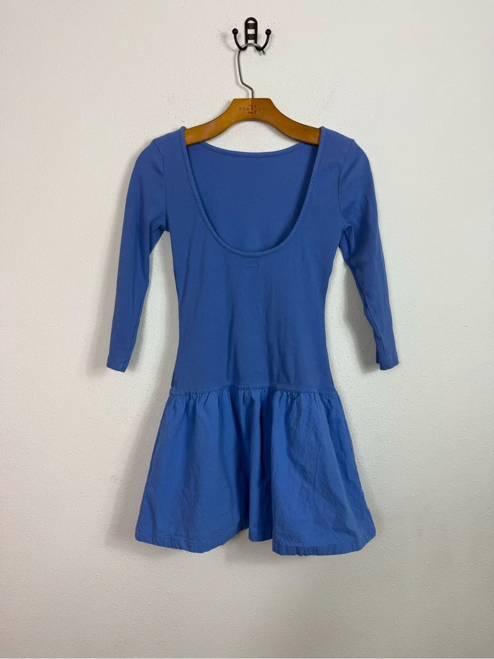 Free People Free est Lucienne Mini Dress Cornflower Blue Sz Xs